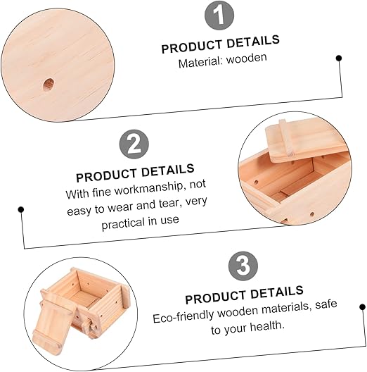 1 Set Wooden Tofu Mold Kitchen Homemade Curd Making Tool Organic Tofu Maker for Fresh Tofu Cheese Kitchen Essential for Tofu Lovers