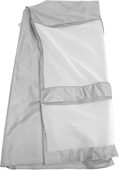PRETYZOOM Oxford Wardrobe Cover Garment Rack Cover Moisture Suit Bag for Travel Hanging Clothing Protects Seasonal Clothes Random Color