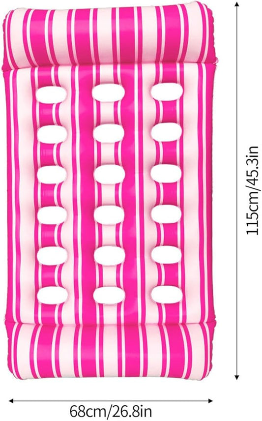 Pool Floats 2PCPool Hammock Floats, Inflatable Water Floaties(Saddle, Lounge Chair, Drifter),for Pool Party, River, Sea, Outdoor,Relaxing Summer Water Fun Swimming Party Beach. for Pool Party, River,