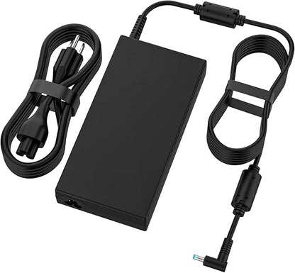 150W 7.7A AC Charger 917649-850 fit for HP ZBook 15 G4 G5 G6 Fury 15 17 G7 G8 HP Victus Charger 150W TPN-CA11 TPN-DA09 Blue Tip Laptop Power Supply Adapter