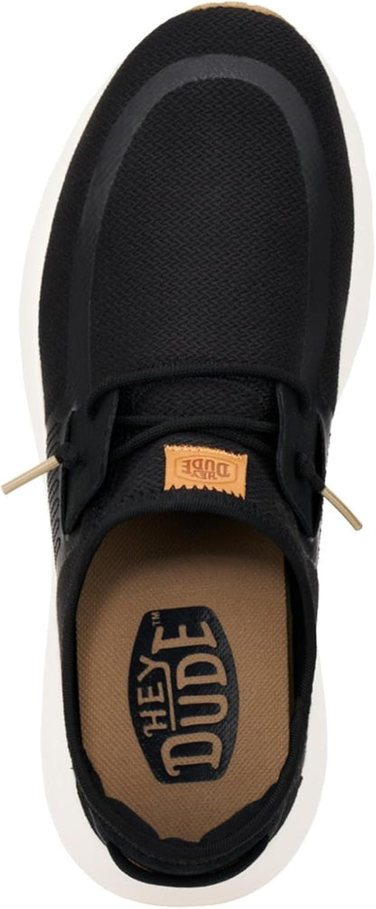 HEYDUDE Men's Sirocco Neutrals Slip On Sneaker | Breathable Knit Upper | Textile Upper, Cushioned Heel Collar, Removable Foam Insole, Flexible Outsole, Easy On System