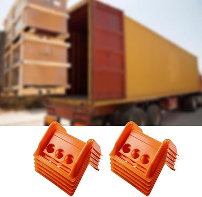 Edge Corner Protectors Practical Tie Down Strap Guards for Industrial Trucking, 10 Pieces