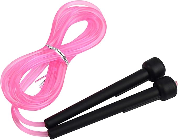 Adjustable Skip Ropes for Home Outdoor Jumping Boxing Workout Fitness Rope with Anti-Slip Handles