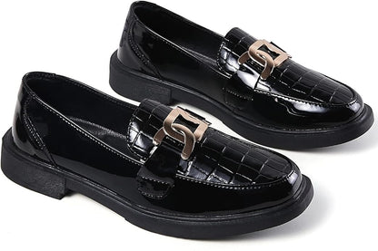 VOCNTVY Loafers for Women Slip On Comfort Business Work Shoes