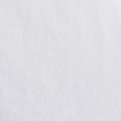 Basics 4 Piece Bed Sheet Set, 100 Cotton Jersey, Includes Super Soft, Flat and Fitted Sheets, Pillowcase, King, White, Solid