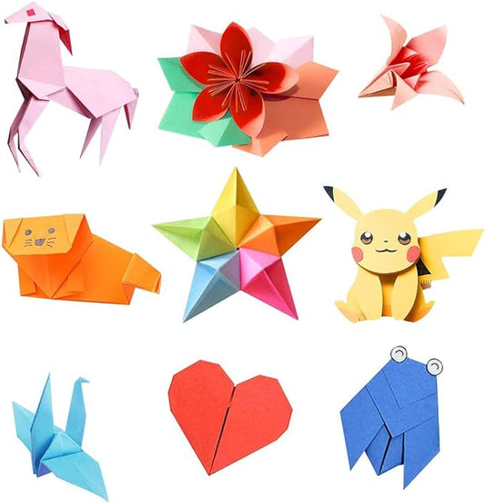 Color A4 Paper, 100 Pcs A4 DIY Craft Origami Paper for Coloured Printer Paper, DIY Arts, Crafts, Paper Cutting(10 Colors)