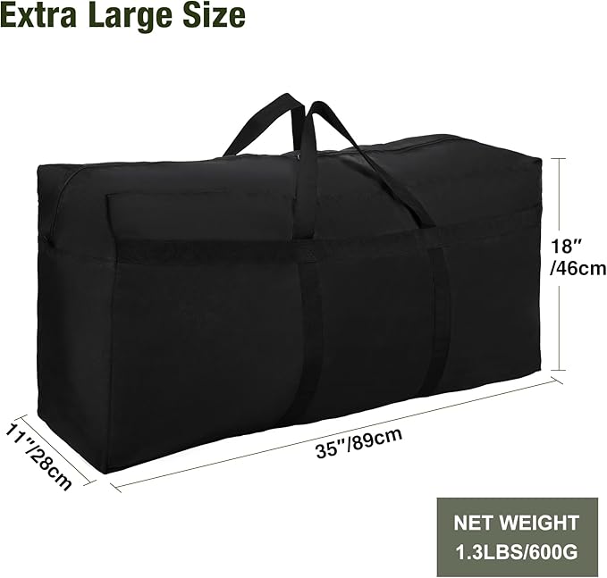 REDCAMP Foldable Travel Bag, Large Sports Bag, 75L96L100L, Lightweight Waterproof Tote Bag