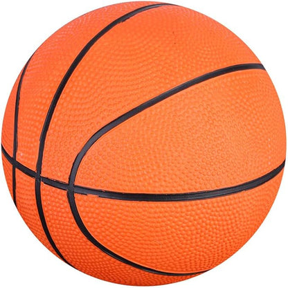 Uxsiya Rubber Basketball, Safe Mini Inflatable Basketball Compact for Outdoor for Kids for Children for Sports