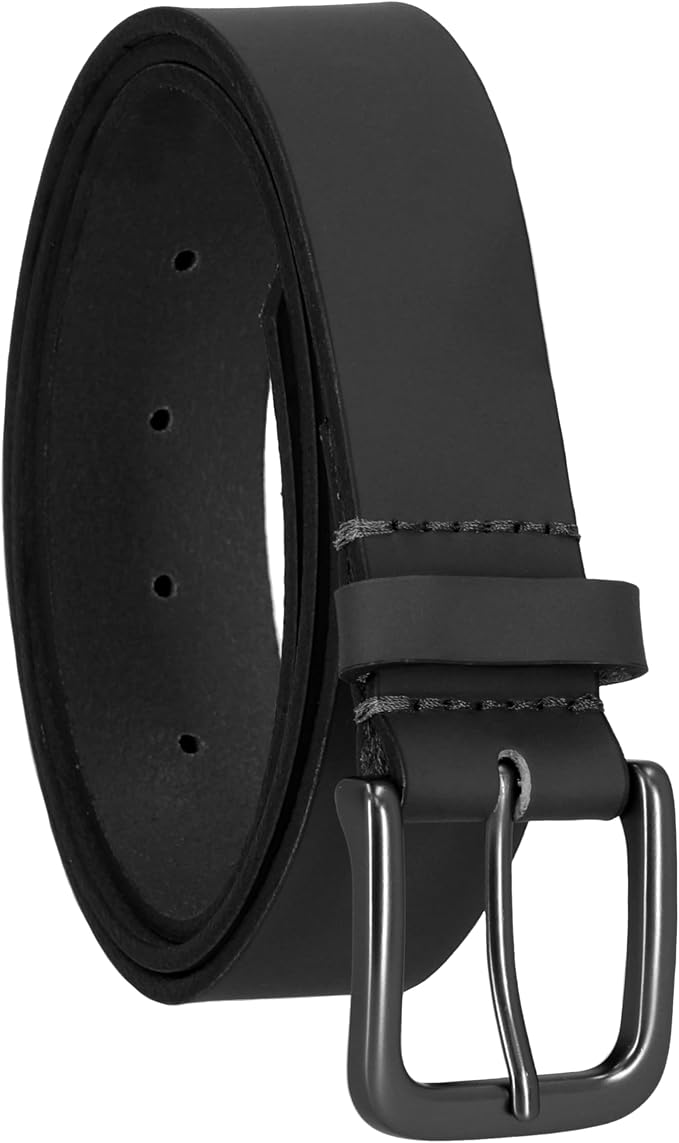 Timberland Men's 35mm Classic Buckle Jean Belt Leather Belt