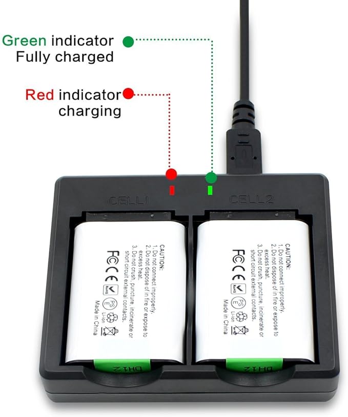 NP-BX1 ENEGON Battery (2-Pack) and Rapid Dual Charger for Sony NP-BX1 and Sony ZV-1, Cyber-Shot DSC-RX100, DSC-RX100 II/III/M4/M5/M6/M7/…£/…¤/…¥/…¦/VA, DSC-RX100M II, HDR-CX405