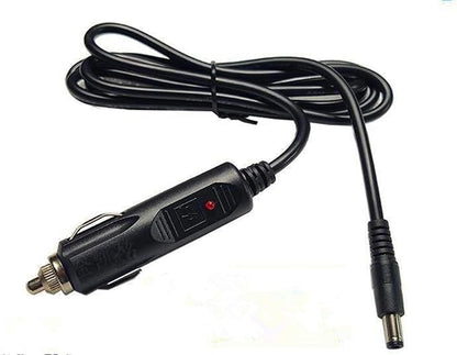 DC 5.5mmx2.1mm Male to 12V 24V Car Cigarette Lighter Male 18AWG Cable DC Charger Extension Power Adapter Cable for Car Truck Bus 4.9Ft