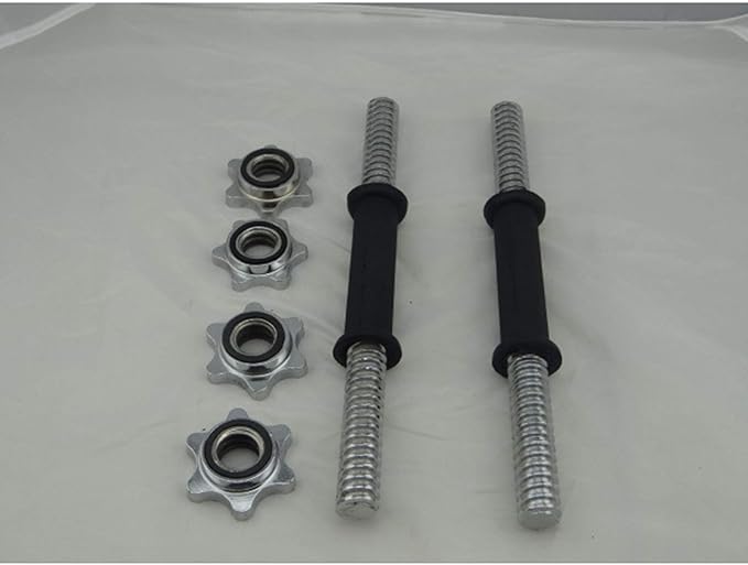 E-outstanding Barbells Hex Nut 2PCS 1nch25mm Spin Lock Collar Screws Dumbbell Spinlock Collars