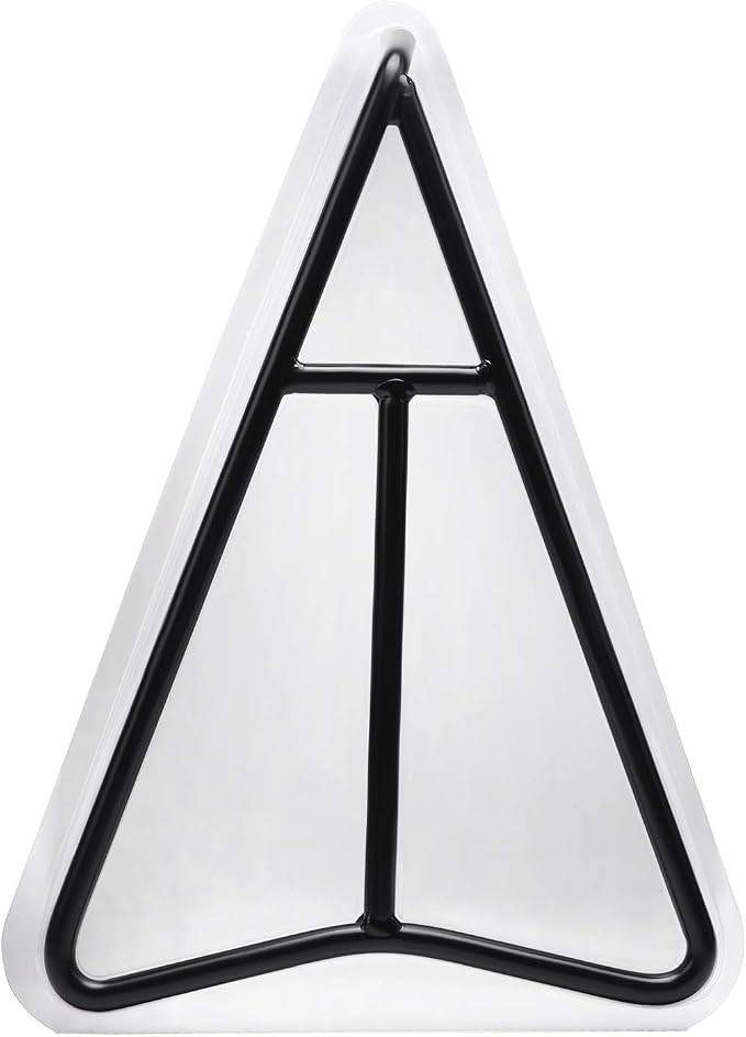 Eapele Triangle Stand for Dirt Bike, Solid Steel Structure Dirt Bike Stand, Universal for 80-500cc Supermoto Motocross Enduro Pit Bike-Black