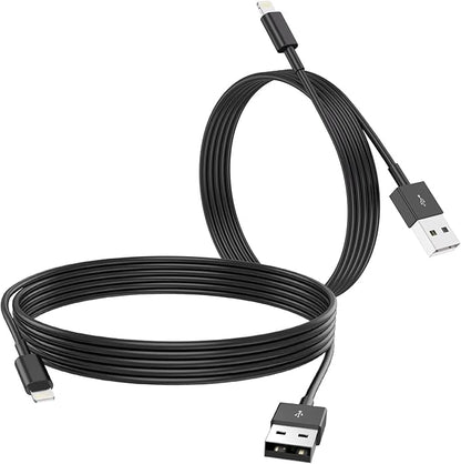 for iPhone Charger Cord,2 Pack Original USB to Lightning Cable Apple MFI Certified 6 Ft, Fast iPhone Charging Cord for iPhone 1111Pro11Max XXSXRXS Max8765SSE-Black