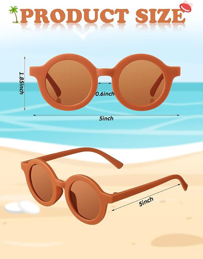 Frienda 16 Pairs Toddler Sunglasses Bulk, Kids Party Favors