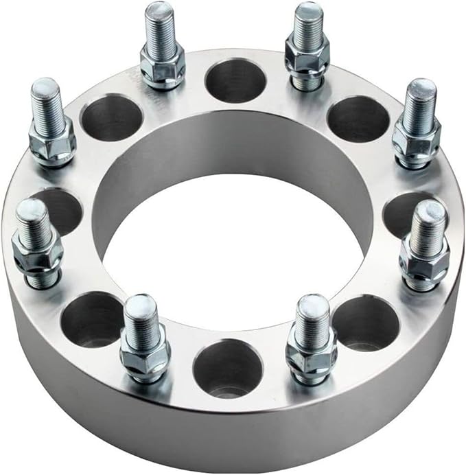 1pc 8X6.5 to Adapters Lug for Chevy for Express 35002500 for Silverado 350025001500HD for Suburban 2500,for GMC for Sierra 3500HD2500HD for Yukon XL 2500,for Ram 35002500