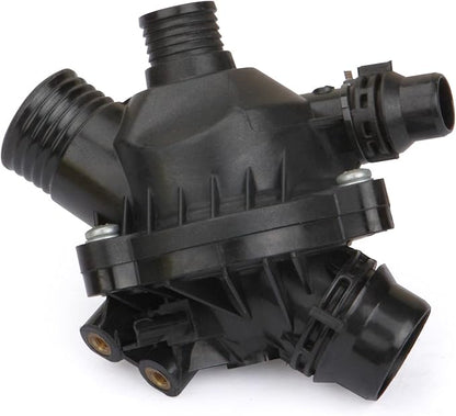 MITZONE Engine Coolant Thermostat Assembly Compatible with BMW E90 E92 E60 E83 323i 325i 328i 330i 335i 525i 528i x3 Z4 128i Replace 11537549476