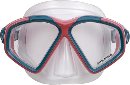 Cozumel Adult Snorkeling Mask - Crystal Clear Vision, Tempered Lens with Anti-Fog Coating, Leak-Free Face Skirt - Explore Series | Unisex Adult
