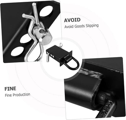 Zerodeko Heavy Duty D Rings for Trailer Tie Downs Durable Stake Pocket Anchors for Secure Cargo Attachment Versatile Metal Lashing Rings for Trucks and Trailers Wear Design