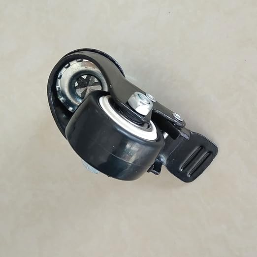Casters Threaded stem Swivel casters with Brake Lock for Furniture and workbenches