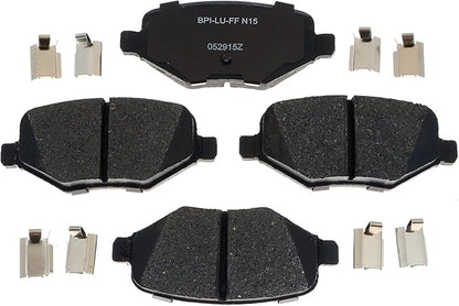 Raybestos R-Line Automotive Replacement Rear Brake Pad Set for Select Ford, Lincoln (MGD1377CH)