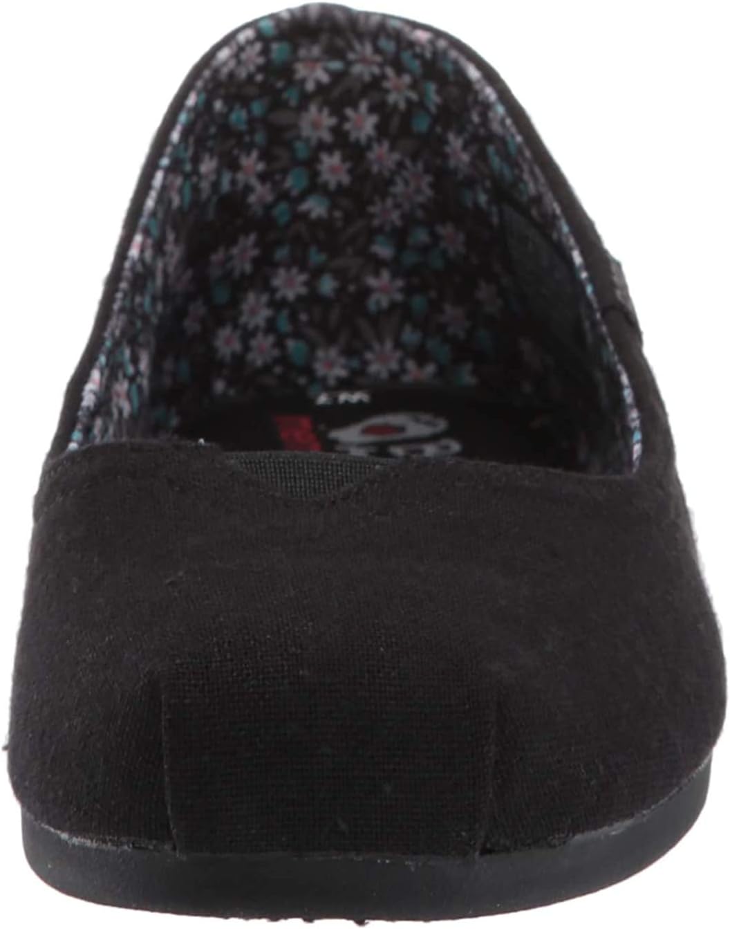 Skechers Women's Bobs Plush-Linen Back Ballet Flats