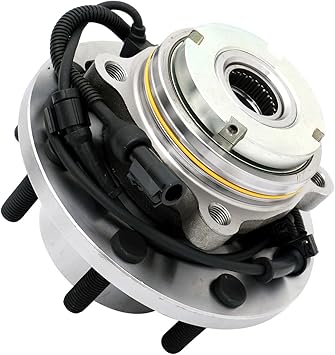 FKG 515057 (DRW; Coarse Threads - 4x4 Only; 4-Wheel ABS Only) Front Wheel Bearing Hub Assembly fit for 2000-2004 Ford F-250 F-350 F-450 F-550 Super Duty