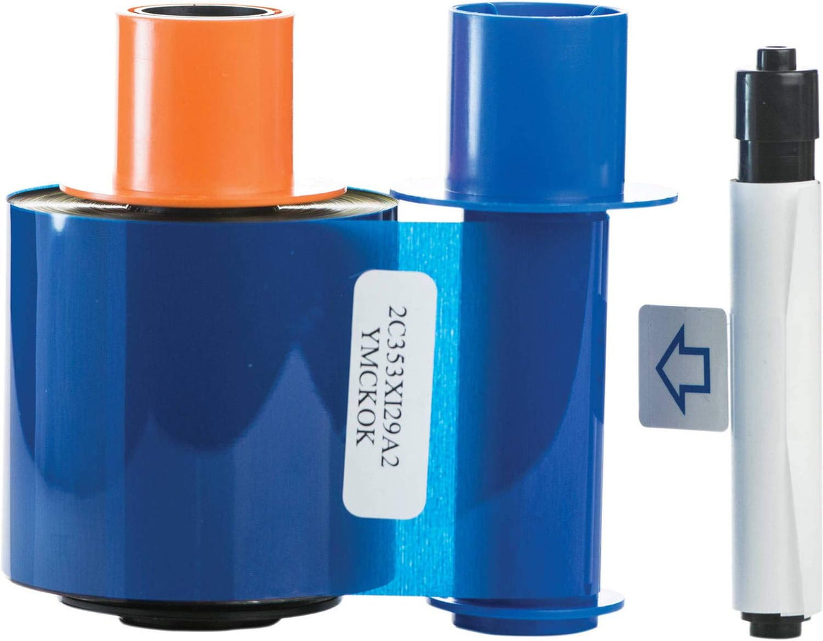 45200 Fargo 45200 YMCKO Full Color Ribbon for DTC4500 Series ID 45200