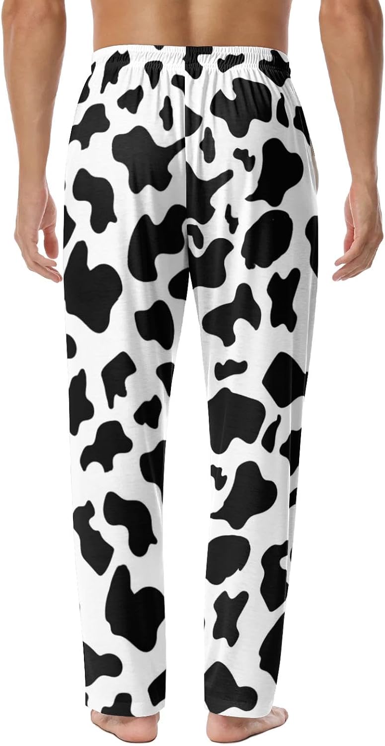Men's Pajama Pants Sleep Pajama Pant Novelty Lounge Pants Lounge PJ Bottoms with Elastic Waist Nightwear Gifts for Men