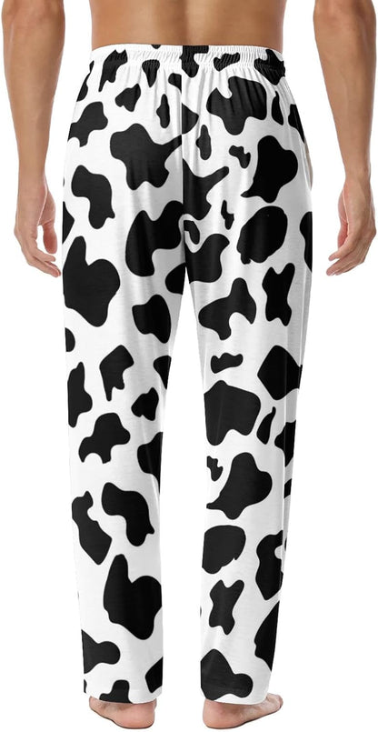 Men's Pajama Pants Sleep Pajama Pant Novelty Lounge Pants Lounge PJ Bottoms with Elastic Waist Nightwear Gifts for Men