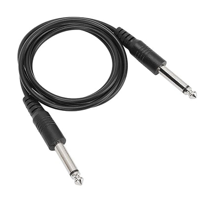 Guitar Cable 3.3ft,6.35mm Electric Instrument Cable,Straight to Straight Guitar Cord for Electric Guitar Bass Guitar Electric Mandolin,6.35mm Aux Jack and Aux in Port Devices
