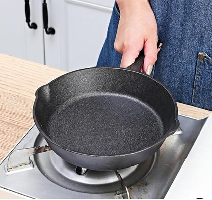 Cast Iron Pans, Pan Sauté Kitchen Pan, Cast Iron Skillet with Handle (8 Inch)