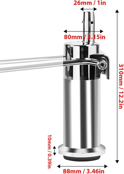 Barber Chair Replacement Hydraulic Pump - For Bar Beauty Salon Barber Hairdressing Adjustable Height,Weight Capacity 440 Lbs200kg,Replacement Part For Most Standard Styling Chairs,Easy To Use