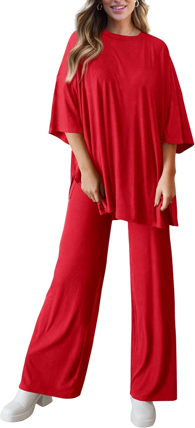 PRETTYGARDEN Two Piece Sets for Women Summer Fashion Lounge Matching Set 2026 Spring Travel Vacation Airport Outfits Clothing