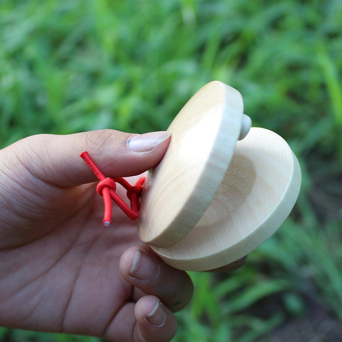 Wooden Castanets for Adults - Musical Instrument (2pcs)