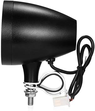 Motorcycle Speakers Waterproof for ATV, Scooter Bike, 40W 12 Volt Vehicle