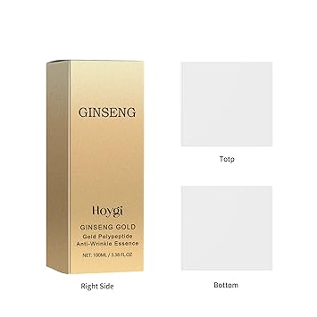 Ginseng Polypeptide Anti-Ageing Face Serum, Ginseng Extract Rejuvenating Face Serum for Women  Men - 3.4 Fl Oz (100ml)
