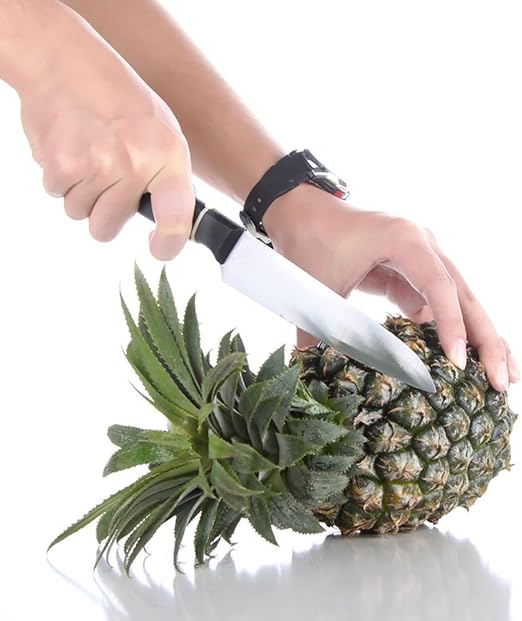 Pineapple Corer and Slicer Cutter Stainless Steel Tool for Easy Fruit Removal