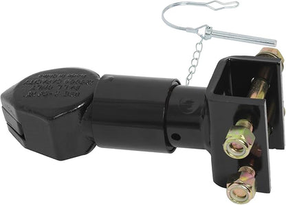 NovelBee 2-5/16" Ball Heavy Duty Channel-Mount Adjustable Trailer Coupler with Bolts and Nuts,Capacity 12,500 lbs
