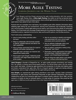 More Agile Testing: Learning Journeys for the Whole Team (Addison-Wesley Signature Series (Cohn))
