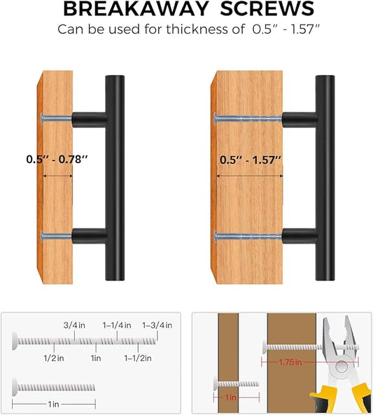 Home Expert 5 Inch Cabinet Pulls Black Cabinet Handles Kitchen Cabinet Hardware 3 Inch Hole Center 10 Pack