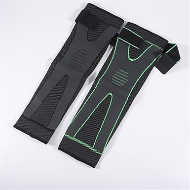 Athletikco Ultra Knee - Long Compression Sleeve With Straps
