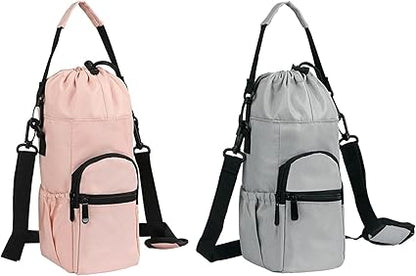 Outdoor Sports Insulated Water Bottle Sleeve Thermal Water Bottle Holder Bag Water Bottle Shoulder Bag Drink Carriers