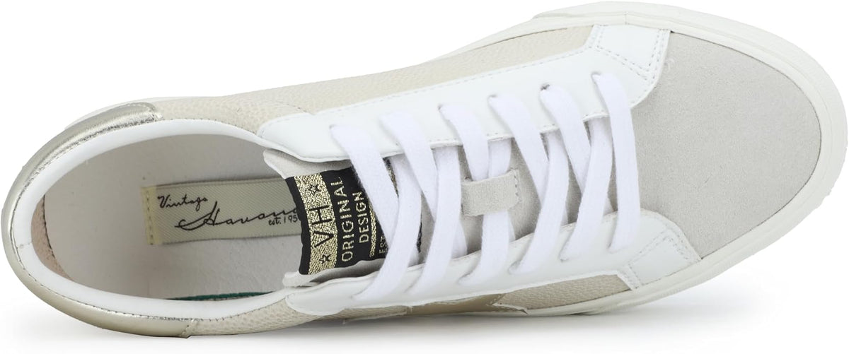 VINTAGE HAVANA Grande Women’s Fashion Sneakers | Star Tennis Shoes Womens | Low Top Slip On | Walking Comfortable Casual