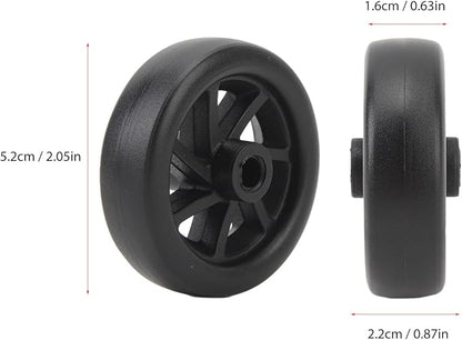 4Pcs Luggage Wheel Luggage Wheel Replacement Kit Replacement Suitcase Wheels for Travelers Hiking Travel Replacement Luggage Wheels