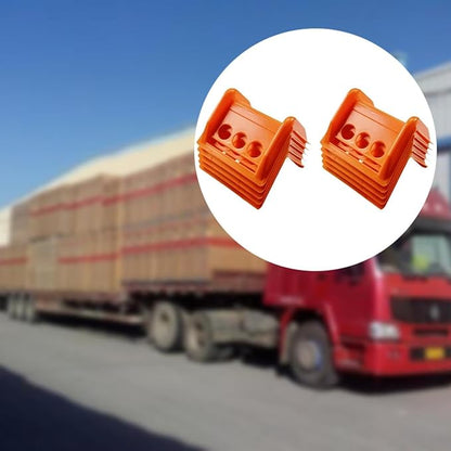 Edge Corner Protectors Practical Tie Down Strap Guards for Industrial Trucking, 10 Pieces
