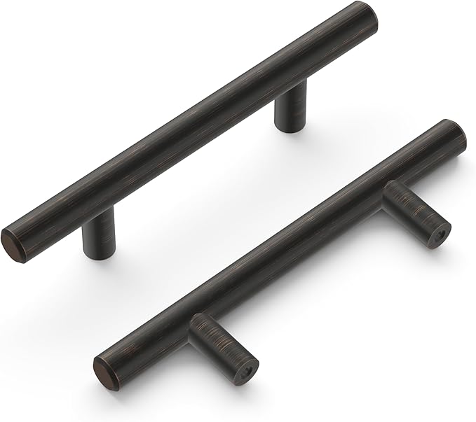 Hickory Hardware Bar Pulls Collection Pull 3 Inch Center to Center Vintage Bronze Finish