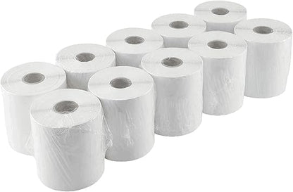 L LIKED 4"x 6" Direct Thermal Labels White Perforated Shipping Labels, 250 Labels per Roll, 10 Rolls