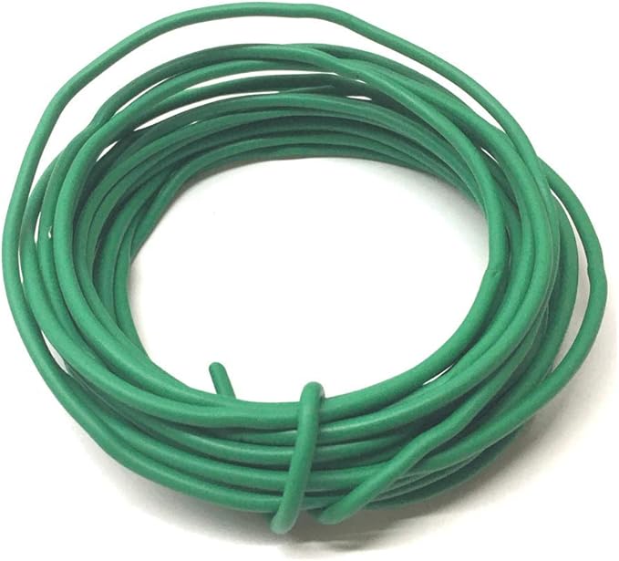 Soft Twist Tie Garden Training Wire, Green (5M) 16.4 Foot Length