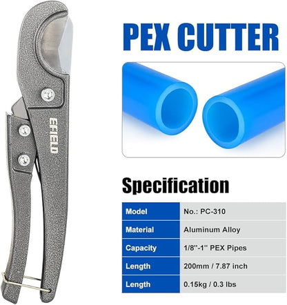 EFIELD 38" - 1" Pex Pipe and Plastic Pipe Cutter
